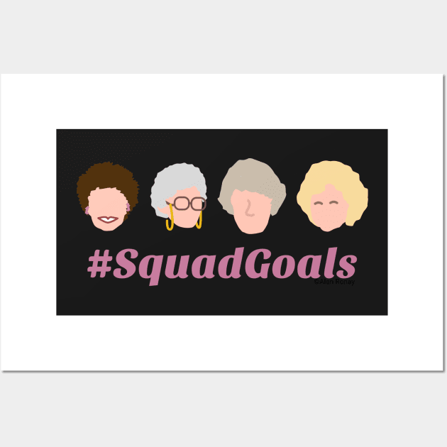 #squadgoals Wall Art by Everydaydesigns